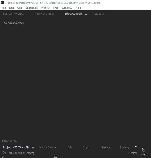 Cara Menggabungkan Video Audio Premiere Pro Mudah