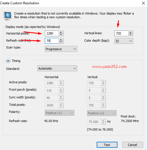 Cara Merubah Refresh Rate Monitor 75hz