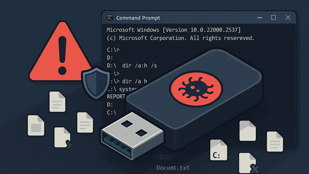 Cara Hapus Virus Shortcut Flashdisk