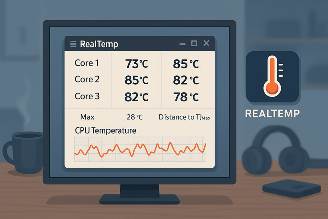 Techpowerup Real Temp Untuk Cek Suhu Laptop