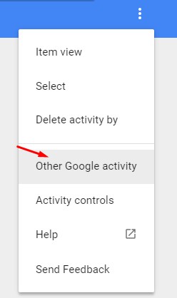 cara menghapus history di google