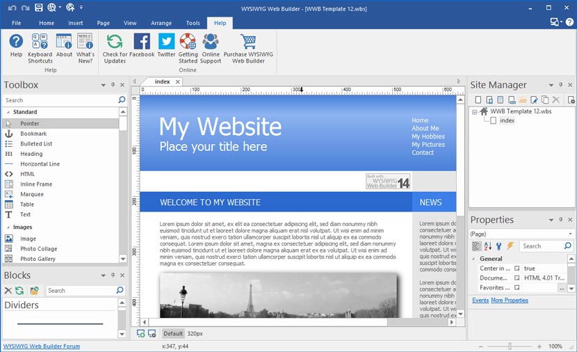 Download WYSIWYG Web Builder Full Crack