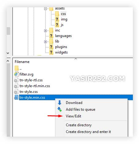 Cara mengedit css website wordpress blink background