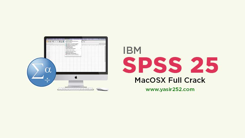 IBM SPSS 25 Mac Free Full Download for MacOS