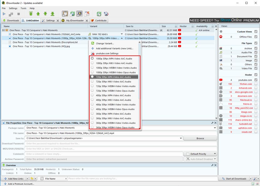 JDownloader IDM Alternative