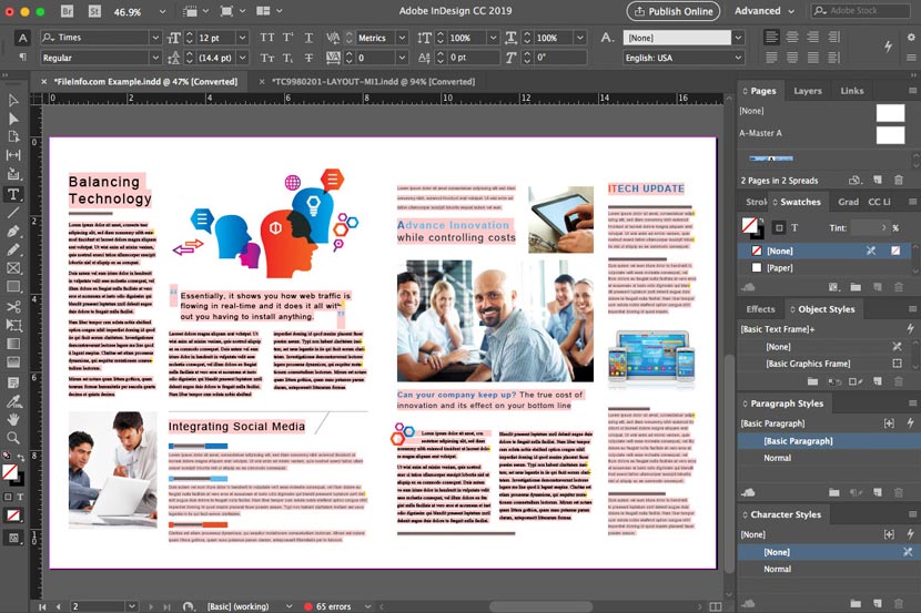 Adobe InDesign Mac