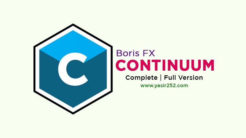 Boris FX Continuum Complete Full Download