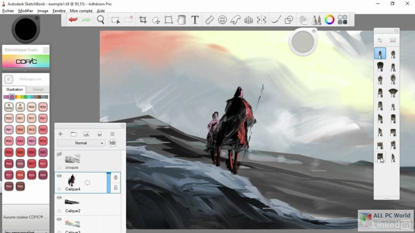 Aplikasi Autodesk Sketchbook Pro Gratis