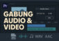 Cara Menggabungkan Video Audio Premiere Pro Mudah