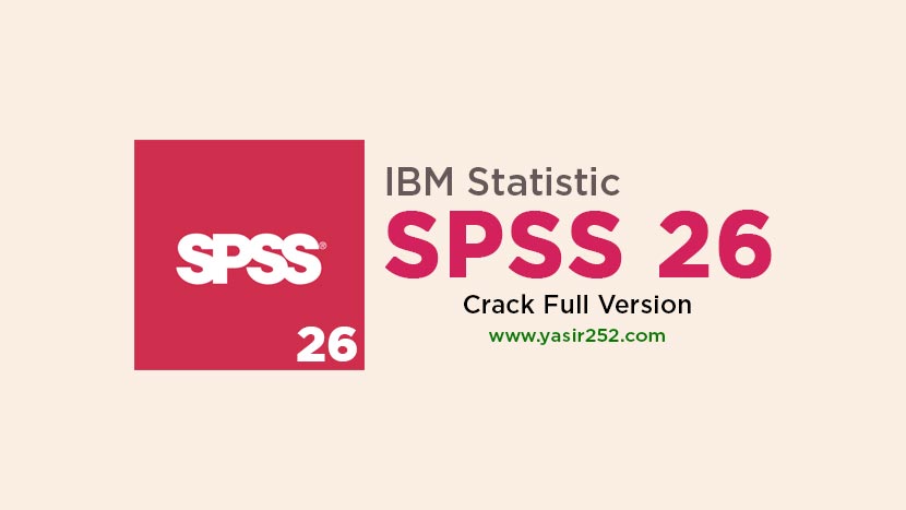 Download SPSS 26 Full Version
