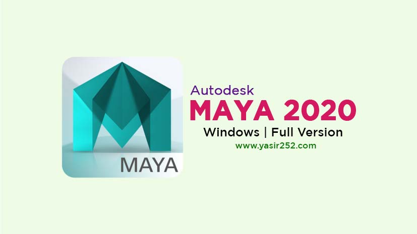 Autodesk Maya 2020 Full Version for Windows