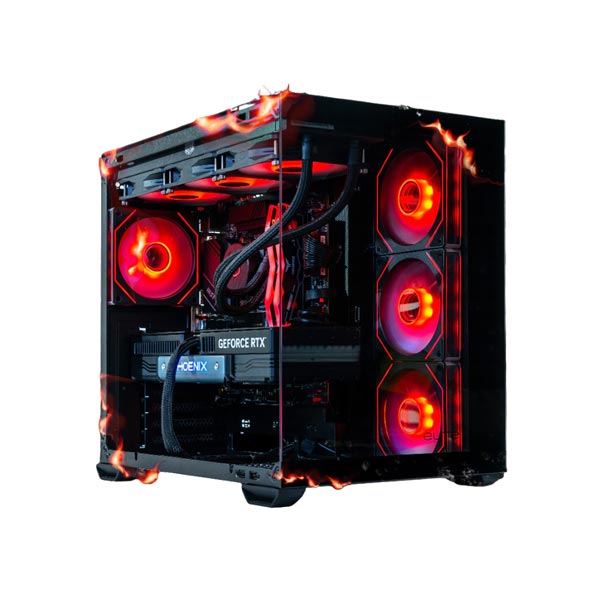 AGRES PYRO PC Gaming Ryzen 7 9800X3D dengan RTX 5080, RAM 16GB/32GB dan SSD 1TB