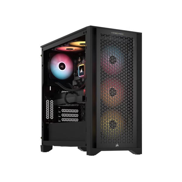 VENGEANCE a7400 Gaming PC Ryzen 7 7800X3D dengan RTX 5070, RAM 32GB DDR5 dan SSD 1TB