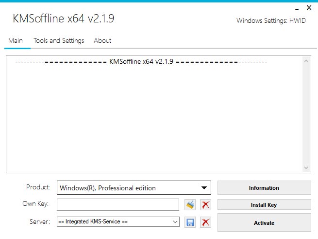 KMSOffline Free Download for Windows and Office