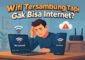 Cara mengatasi WiFi tersambung tapi tidak bisa akses internet, berlaku di Windows, Android, dan iPhone.