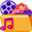 Multimedia application icon