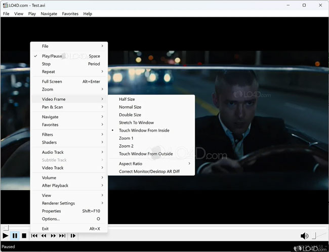 Media Player Classic Home Cinema Interface for Windows
