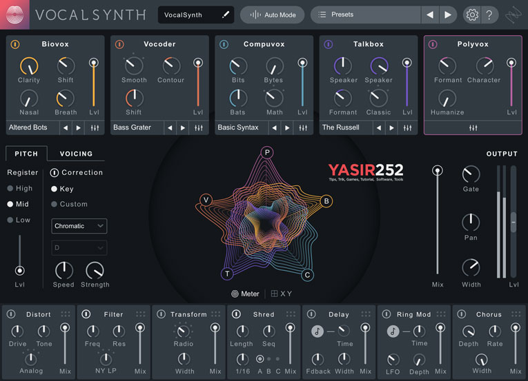 iZotope VocalSynth Full Crack Download