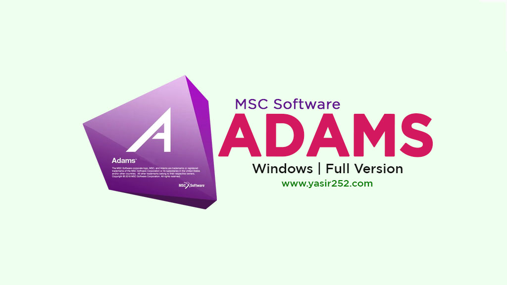 MSC Adams 2024 Free Download Full + Crack (PC MSC Adams 2024 Free Download Full + Crack (PC