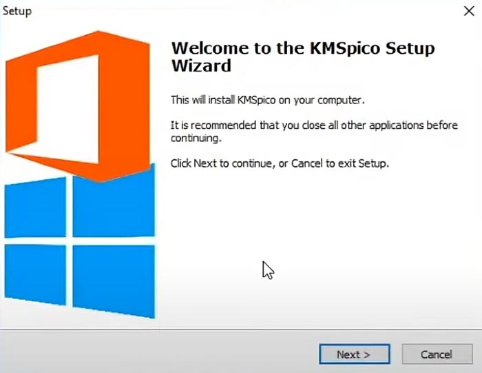 Download dan extract KMSpico untuk memulai aktivasi Windows 10