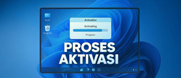 Proses aktivasi Windows 10 dengan KMSpico