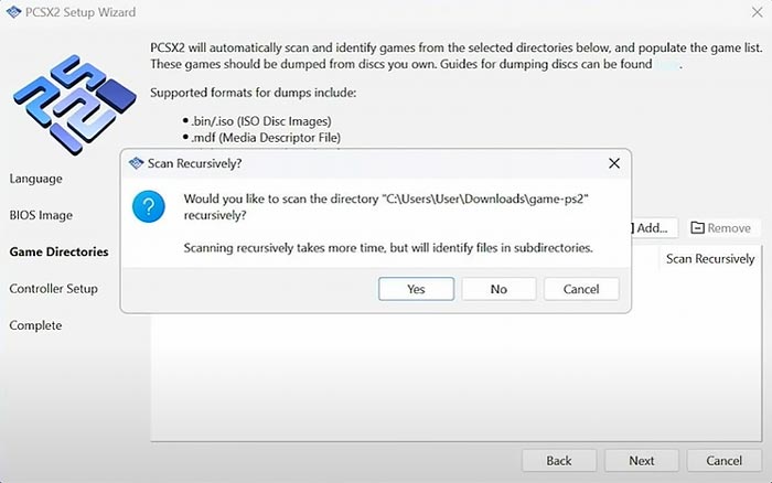 Menambahkan folder game di PCSX2 Cara menambahkan folder game di PCSX2