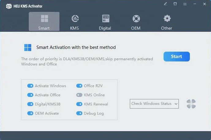 HEU KMS Activator Free Download for PC and Office