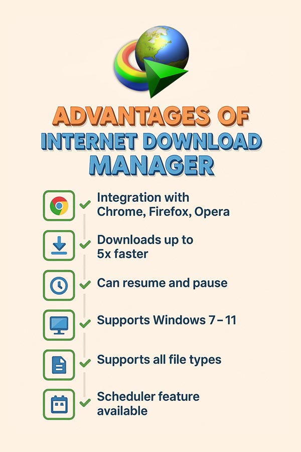Advantages Of Internet Download Manager