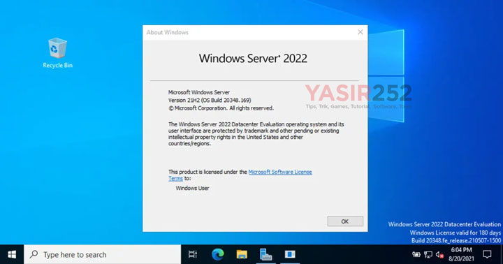 Windows Server 2022 ISO Free Download 64 Bit PC Full Version