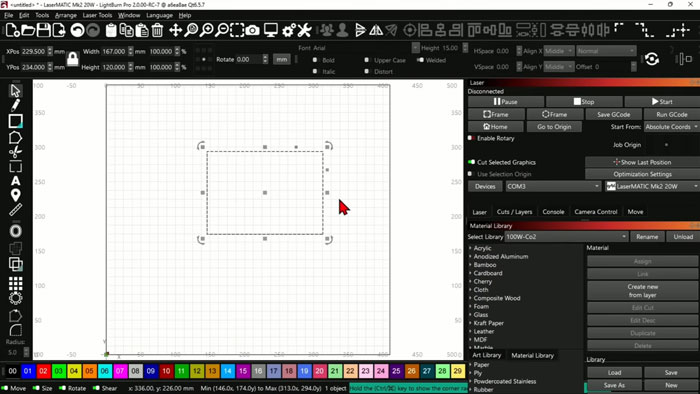 LightBurn Full Version