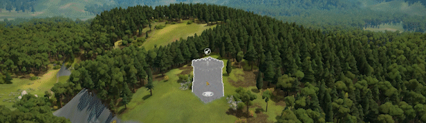 In-Game Animation City Building Simulation