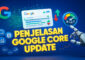 Google Core Update dengan fluktuasi ranking, untuk menjelaskan dampak update algoritma pencarian Google.