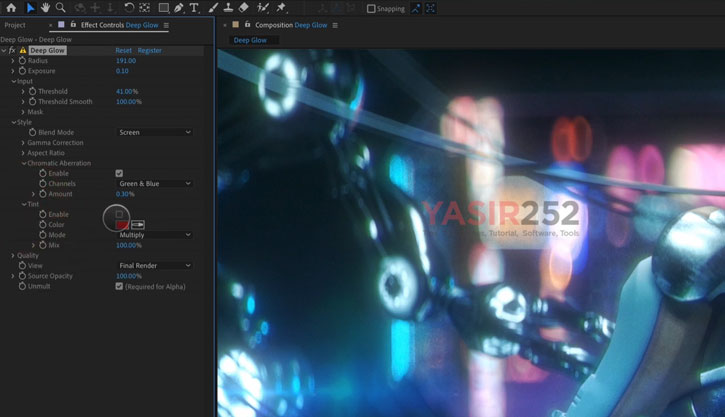 Plugin Deep Glow 2 Full Crack After Effects