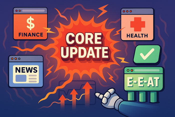 Dampak Google Core Update 2025 terhadap industri