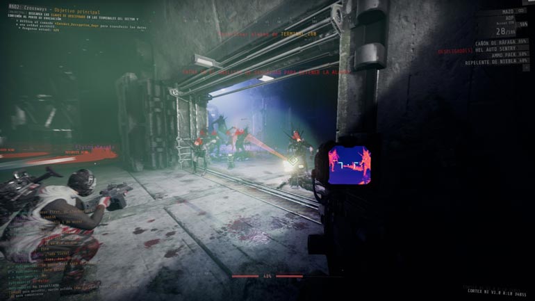 terbaik.jpg GTFO game PC co-op terbaik multiplayer online, tim menjelajahi fasilitas bawah tanah penuh monster.