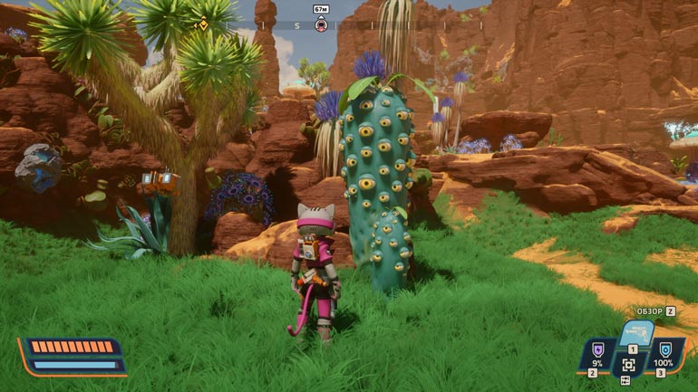 Revenge of the Savage Planet game PC co-op terbaik, dua pemain menjelajahi planet alien penuh humor.