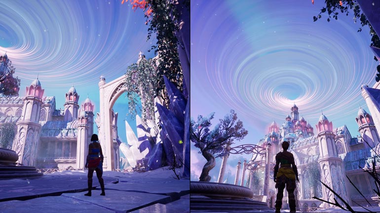 Split Fiction game PC co-op terbaik, dua pemain memecahkan puzzle di dunia fiksi dengan visual memukau.