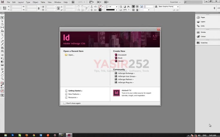 Adobe InDesign CS6 Full Version Windows