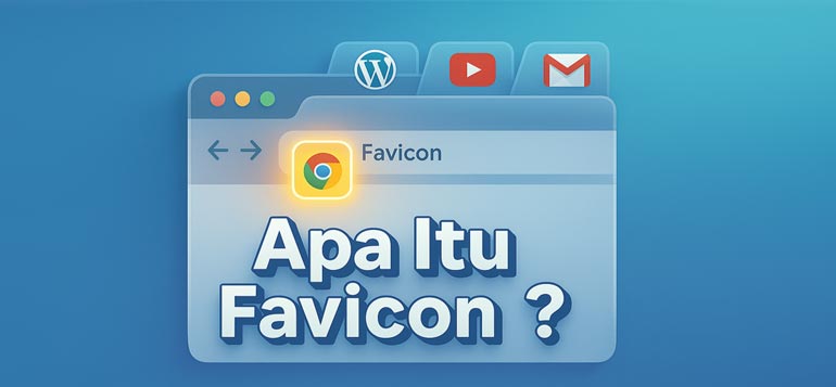 Penjelasan apa itu favicon dan fungsi utamanya di browser tab Chrome