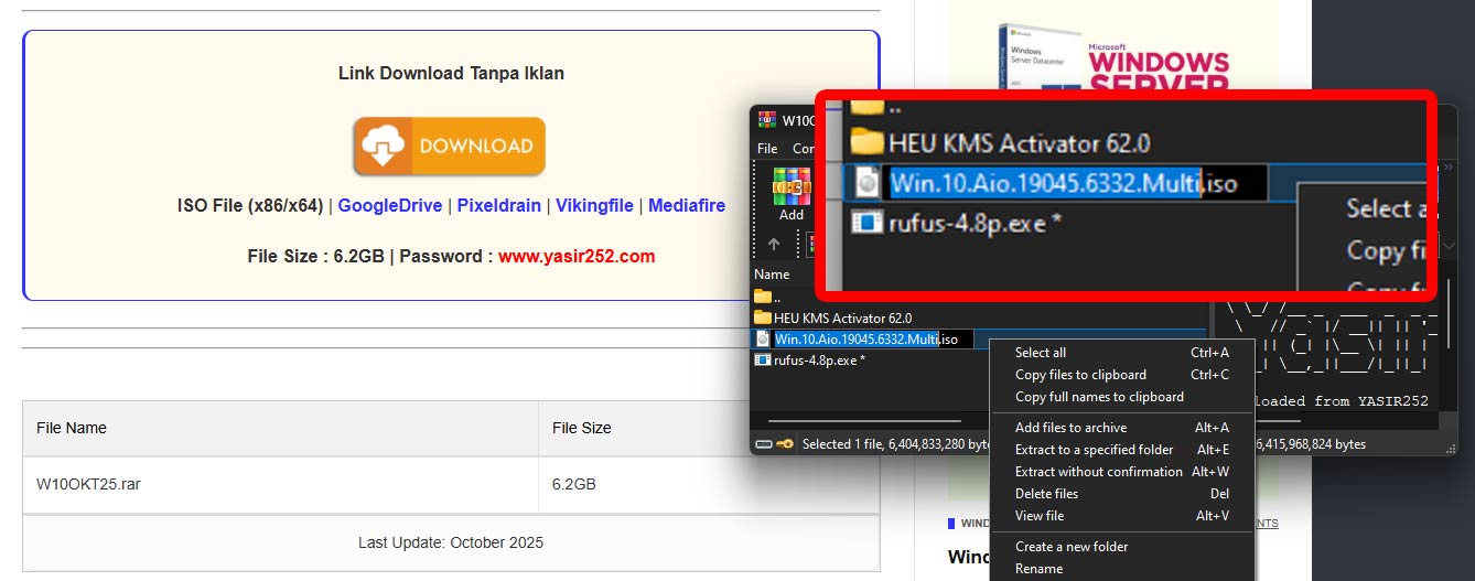 Windows 10 .ISO file.