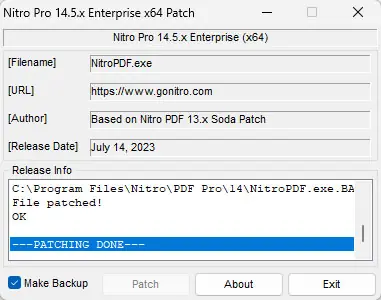 Nitro Pro PDF 14 Patch
