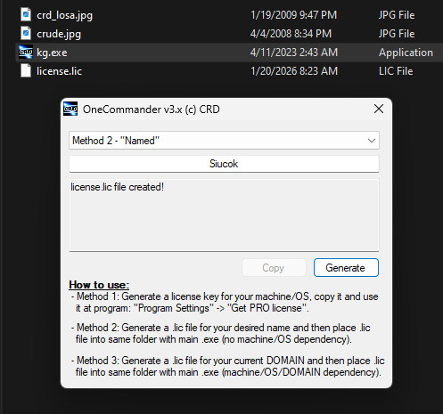 OneCommander Pro Keygen