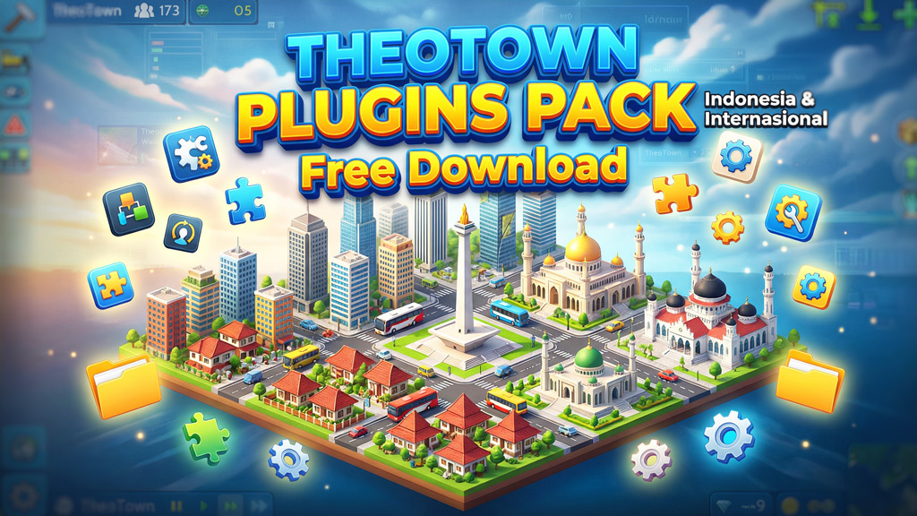 TheoTown Plugins Pack Download Gratis (Indonesia & Internasional)