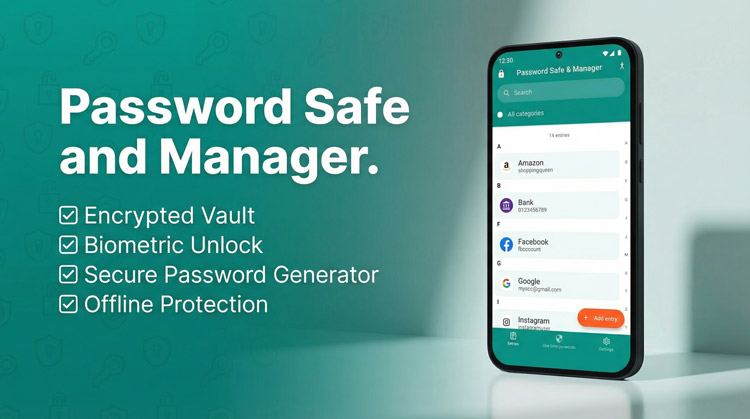 Password Safe and Manager MOD APK for Android Smartphone Security