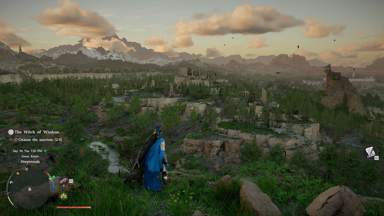 Crimson Desert Deluxe PC Download - Tampilan Gameplay saat petualangan.