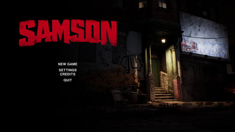 Samson PC Game Free Download Main Menu
