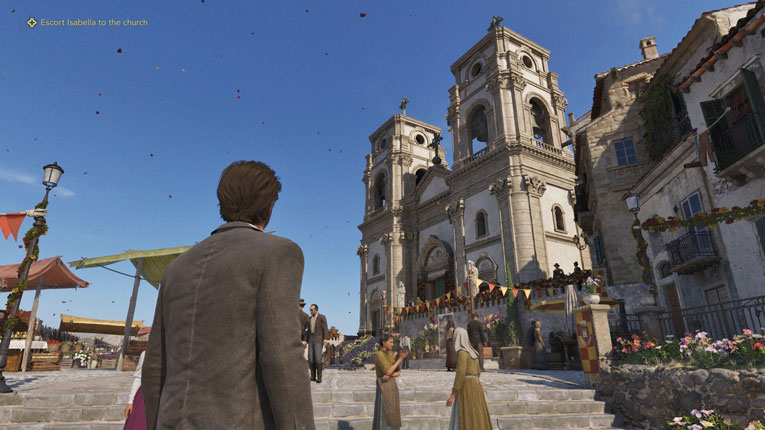 Mafia The Old Country PC Game tampilan kota klasik dengan suasana italia