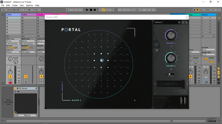 Output Portal Vst Plugin Full Crack di dalam DAW Ableton