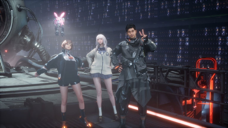 Stellar Blade PC Full Version all karakter di satu frame