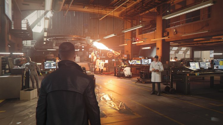 007 First Light Full Version Gameplay Screenshot inside the HQ